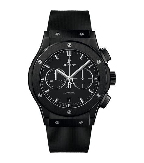 hublot ceramic black magic|hublot classic fusion black magic chronograph.